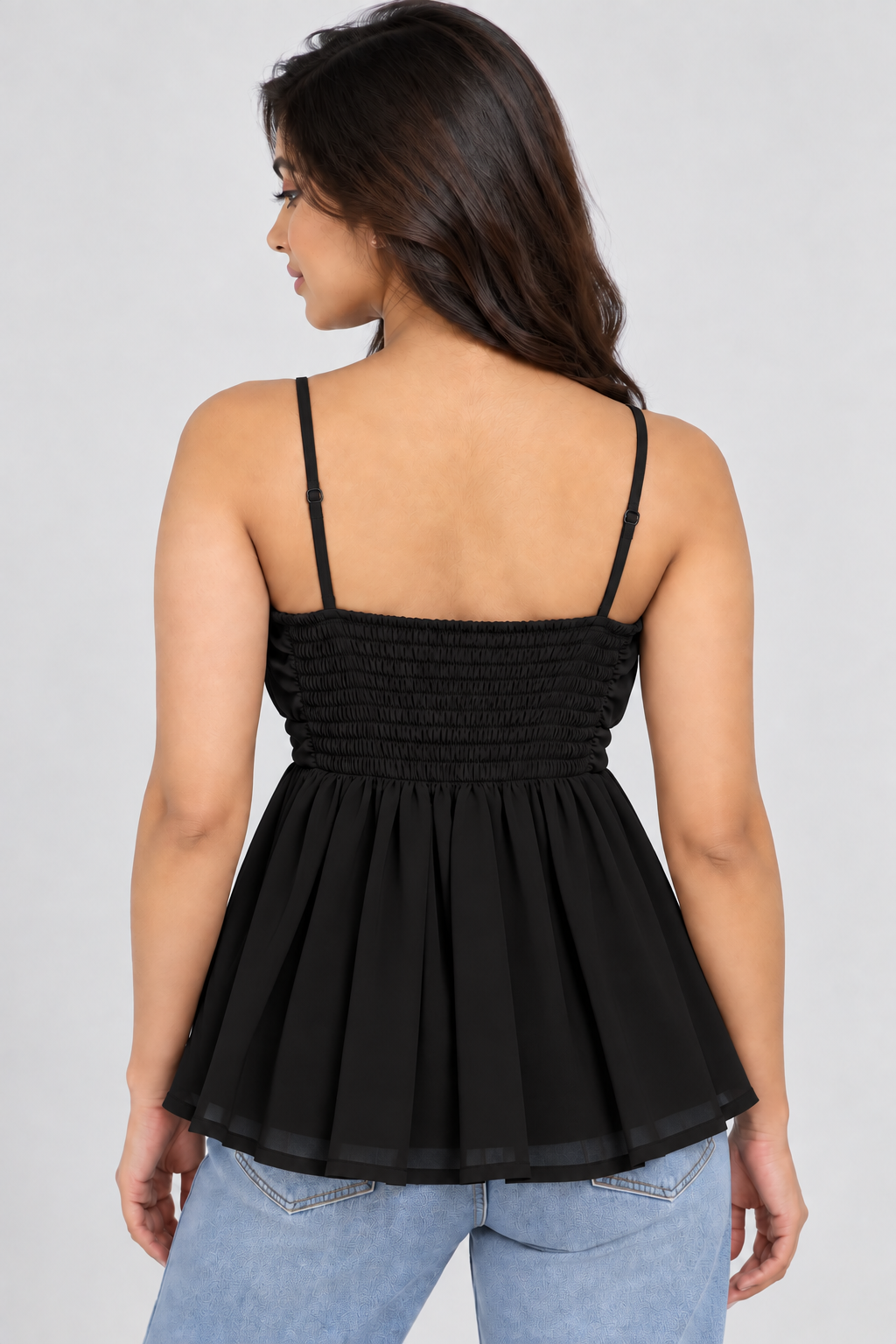 Crystal Drape Top