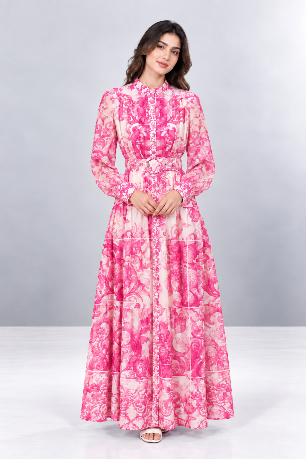 Bella Printed Dress