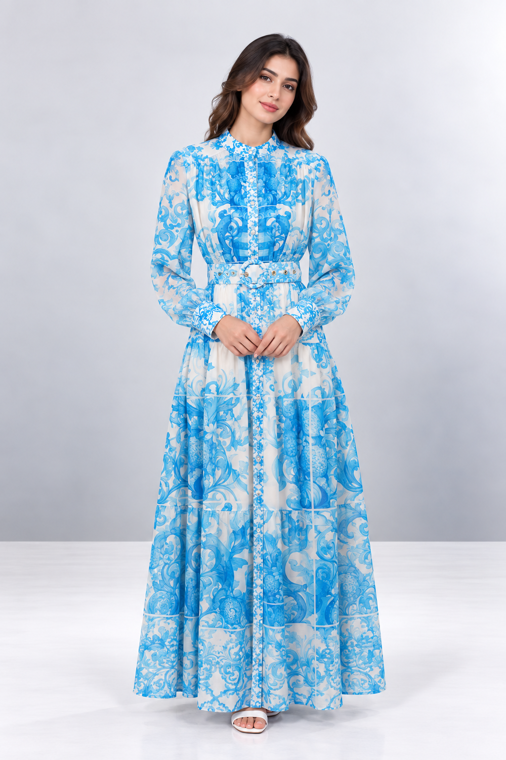 Bella Printed Dress