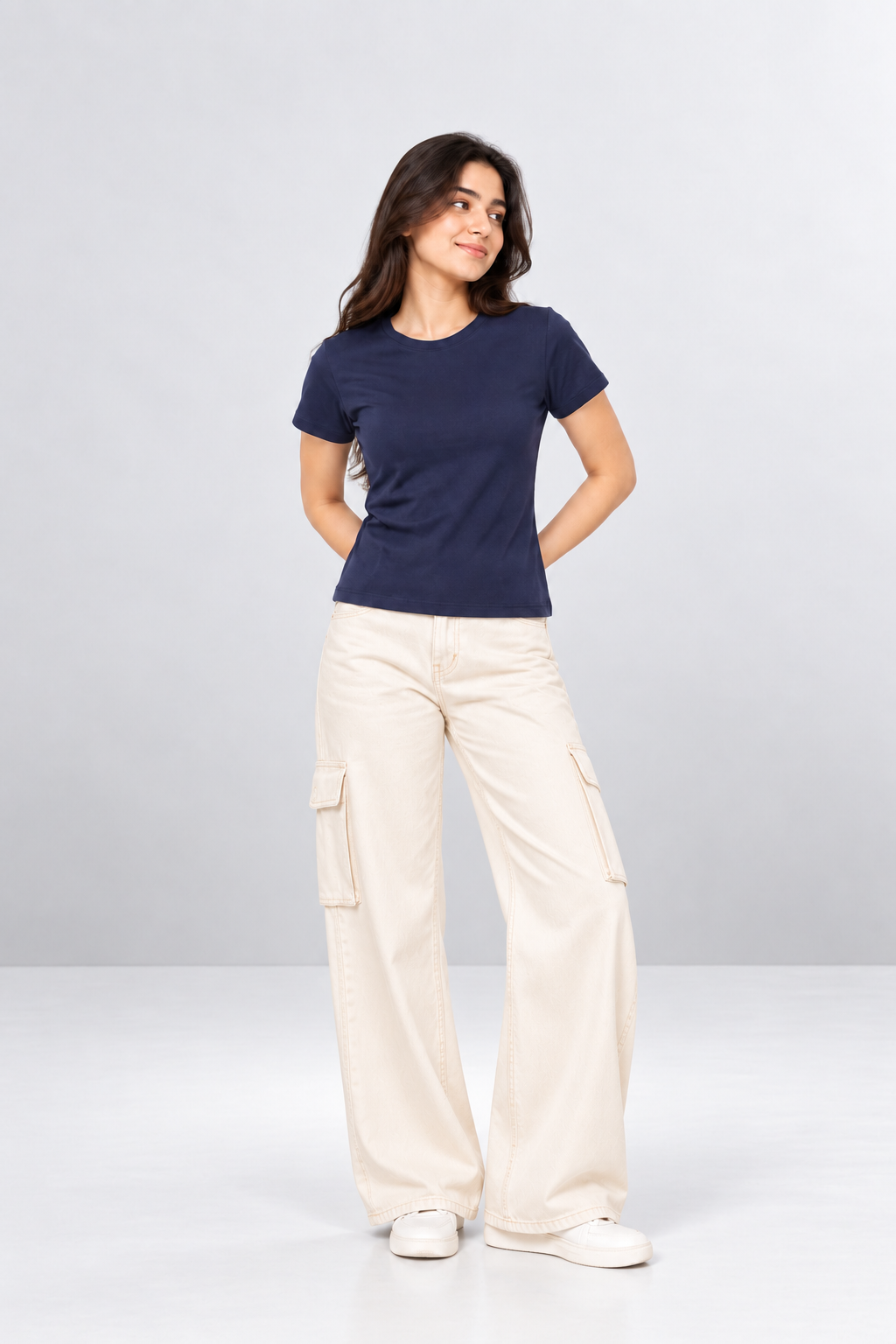 Lace Back Tie-Up Top