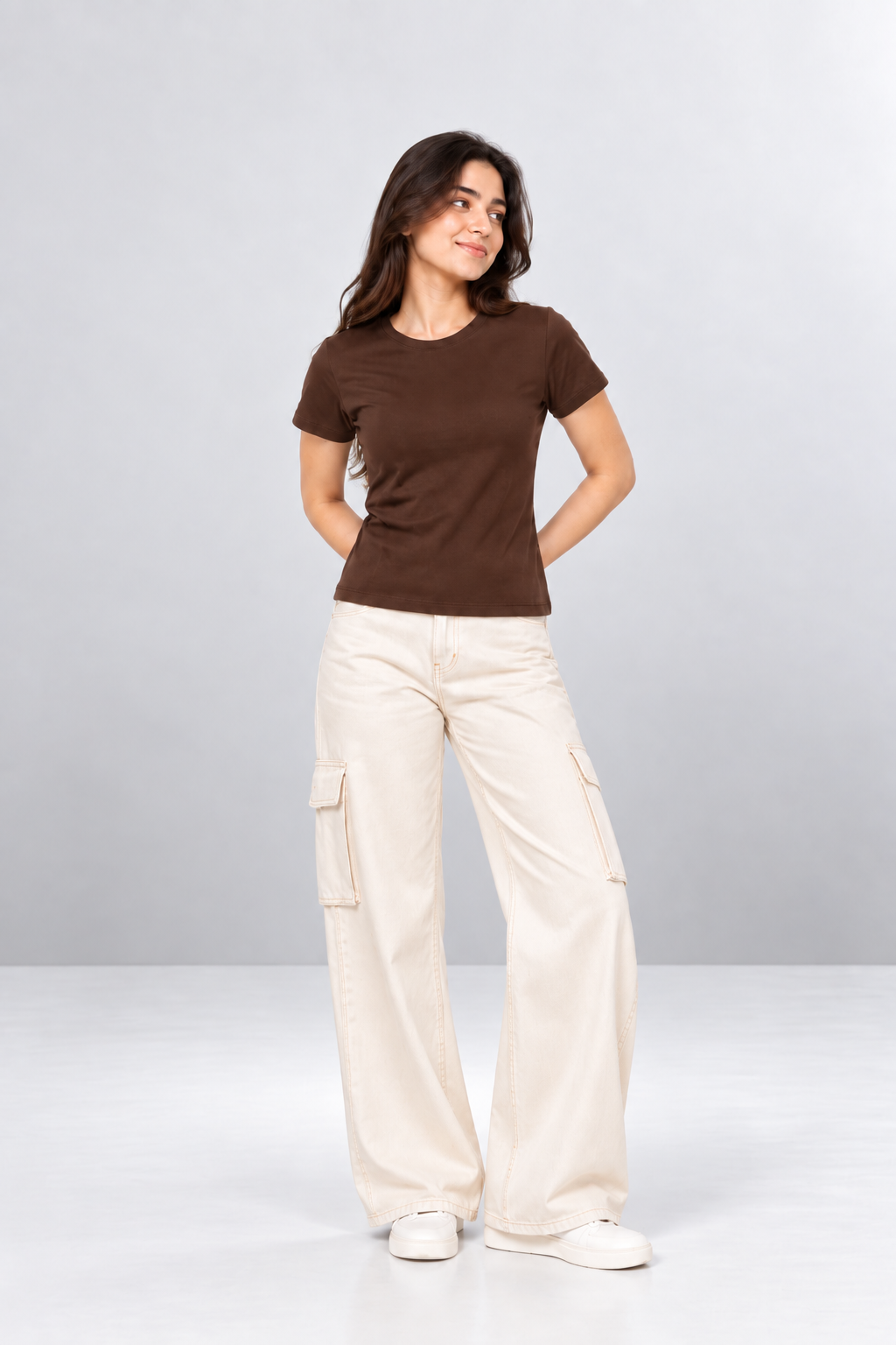 Lace Back Tie-Up Top