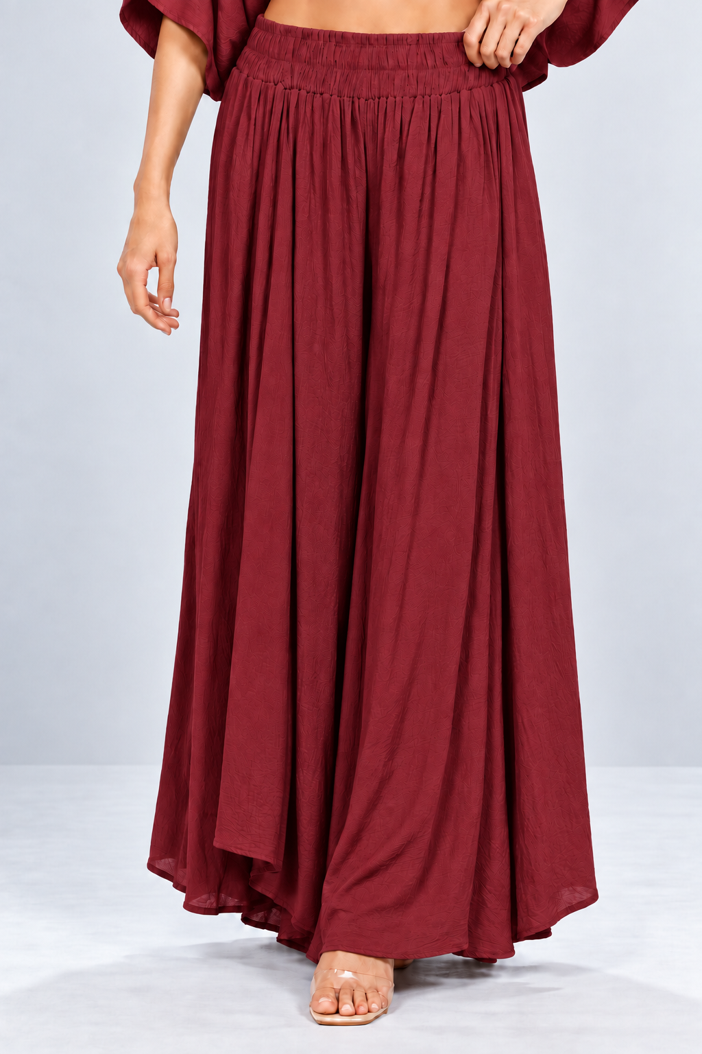 Crystal Detail Flowy Co-ord Set