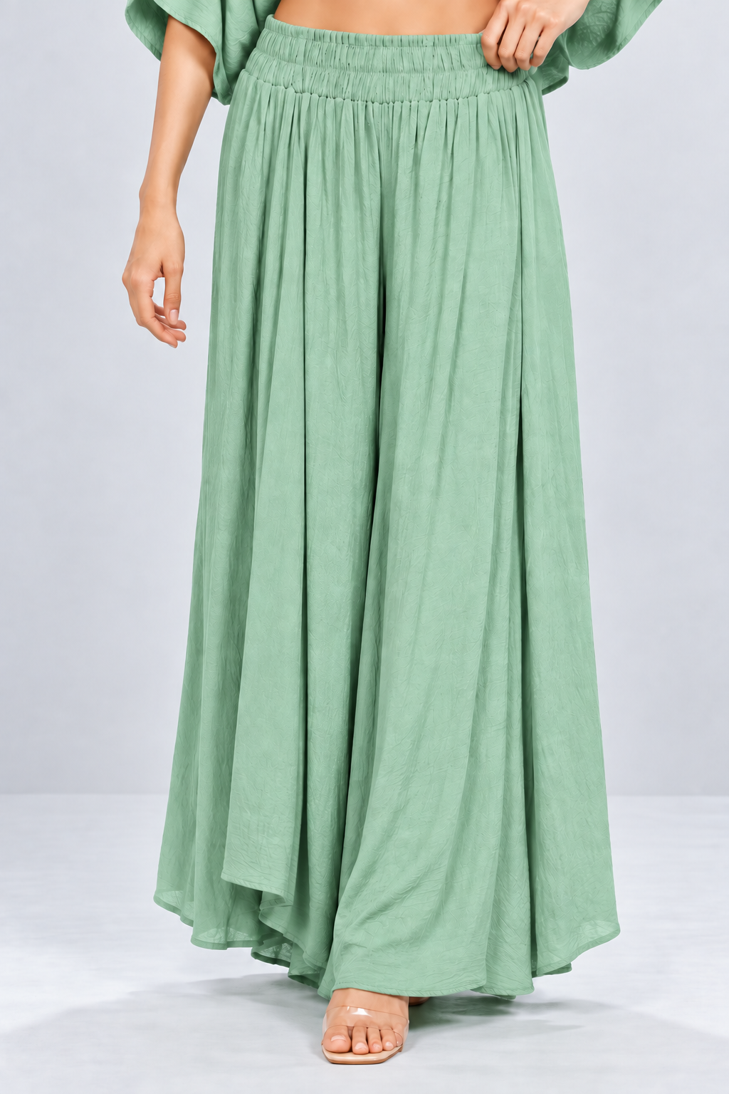 Crystal Detail Flowy Co-ord Set