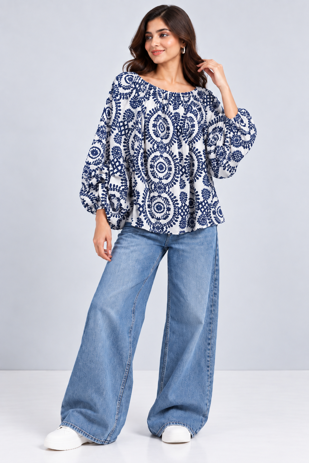Bloom Printed Top