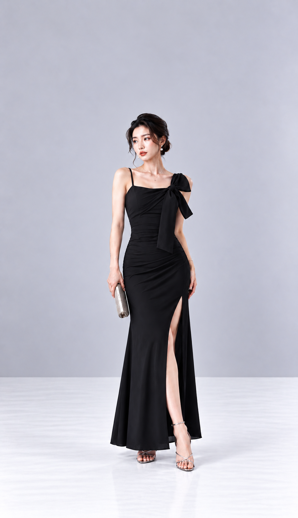 Shoulder Bow Dress
