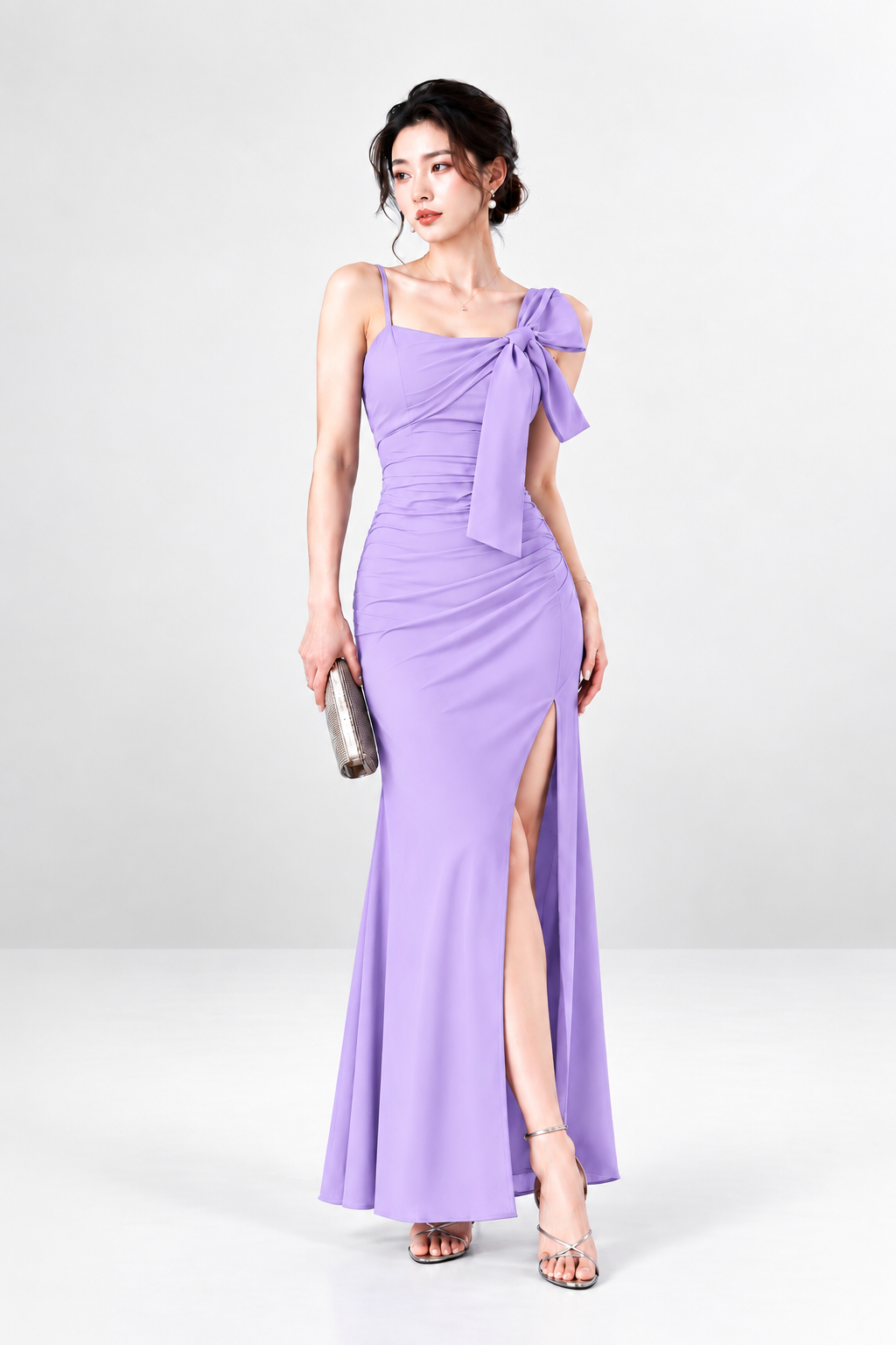 Shoulder Bow Dress