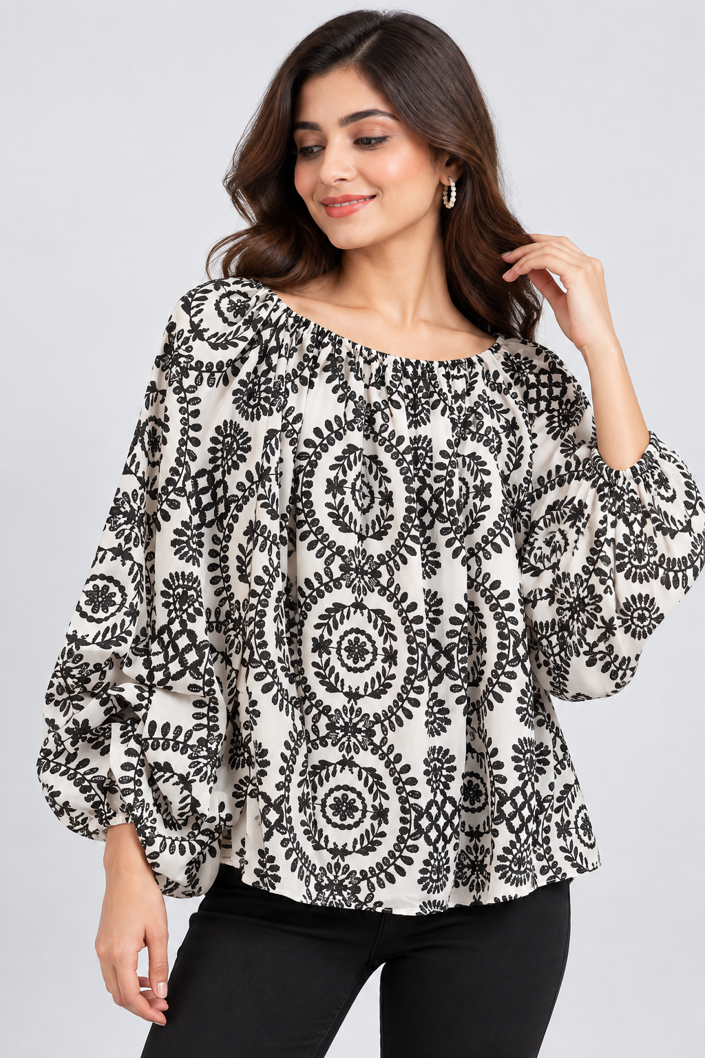 Bloom Printed Top