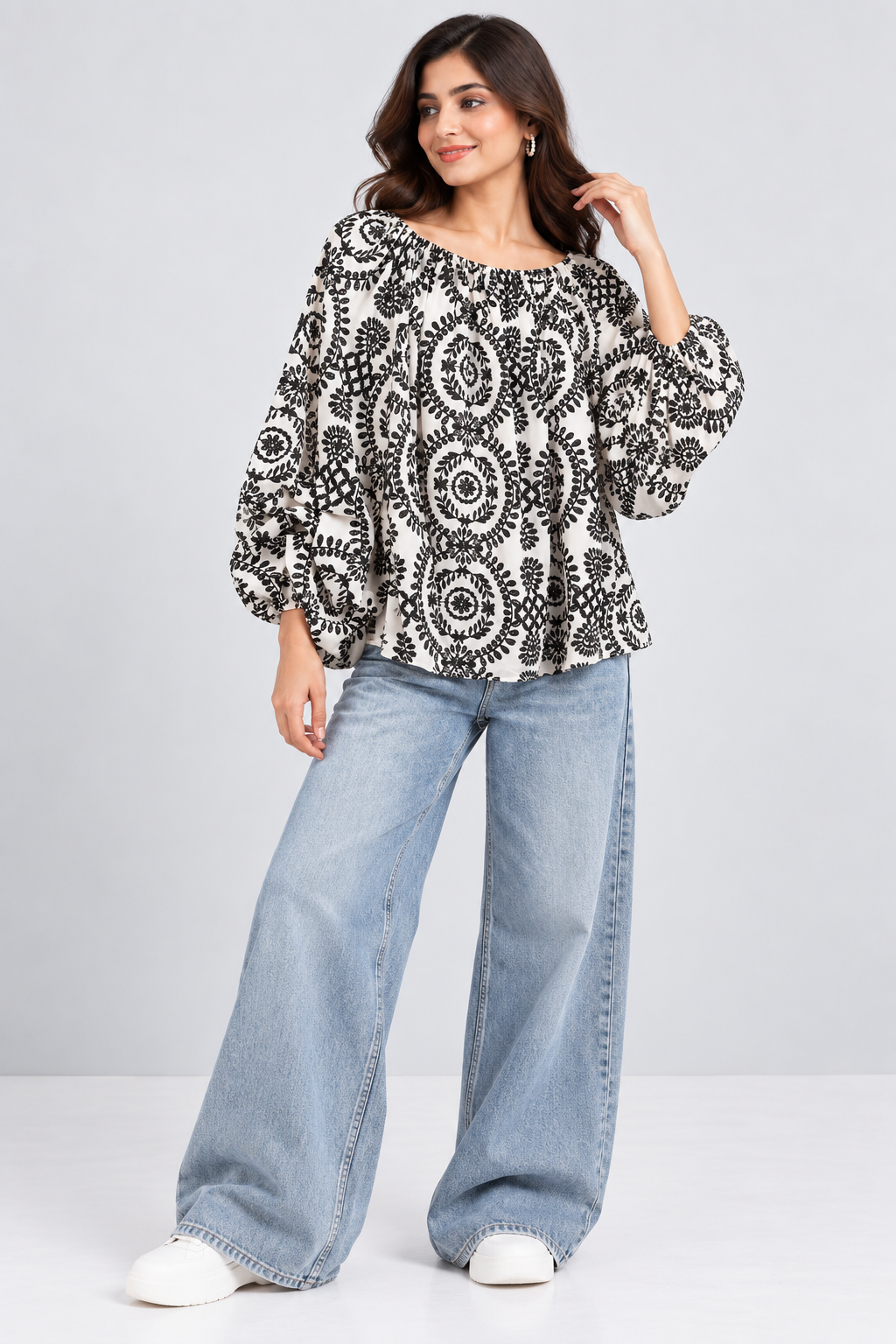 Bloom Printed Top