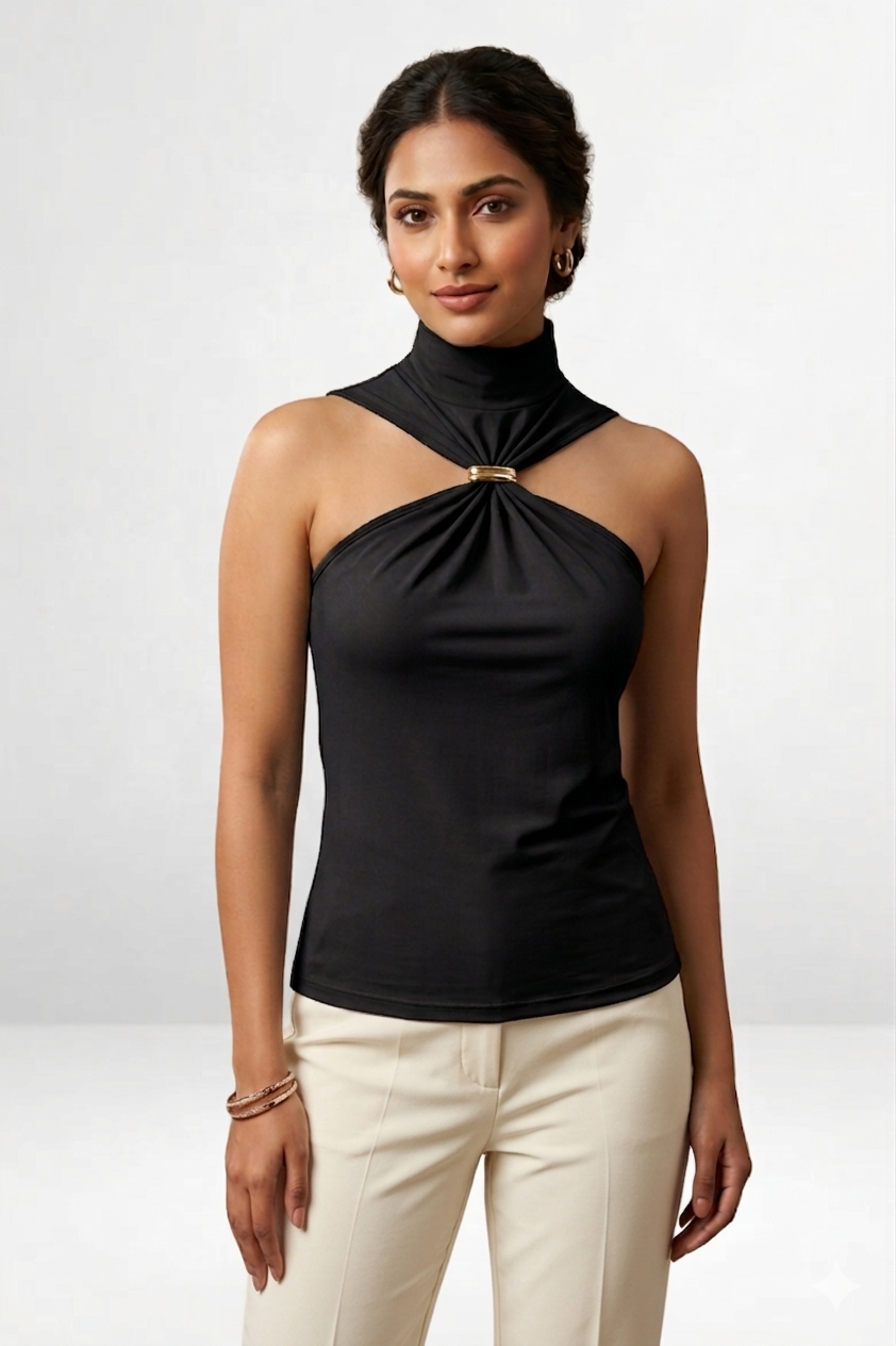 Ring Detail Halter