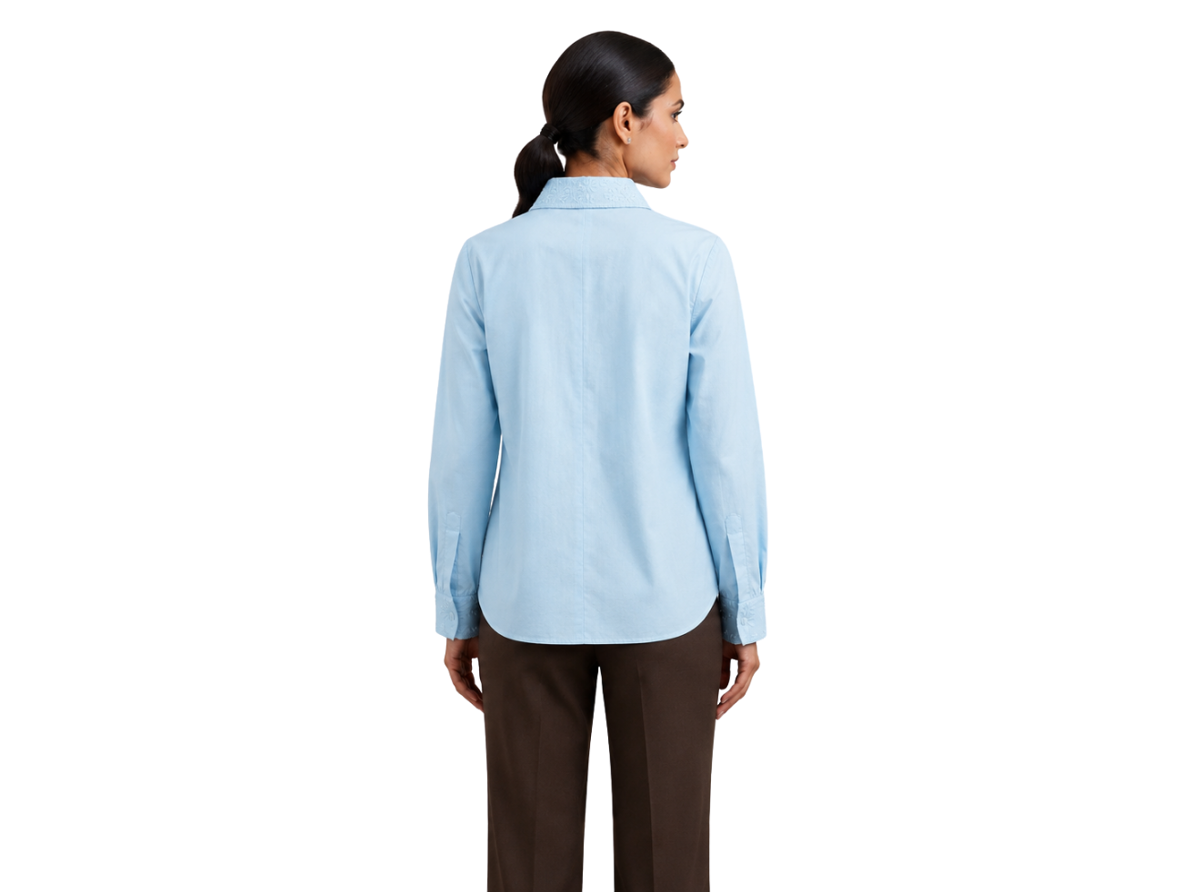 Lace Embroidered Shirt