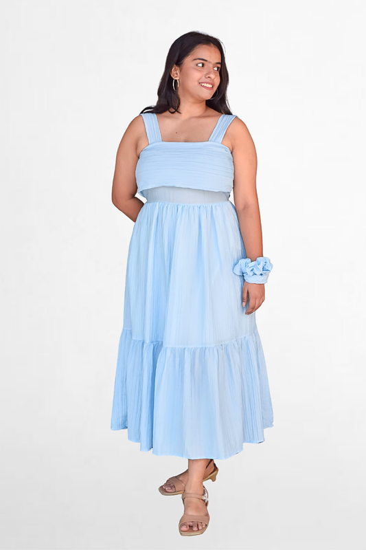 Bow Cutout Midi Dress