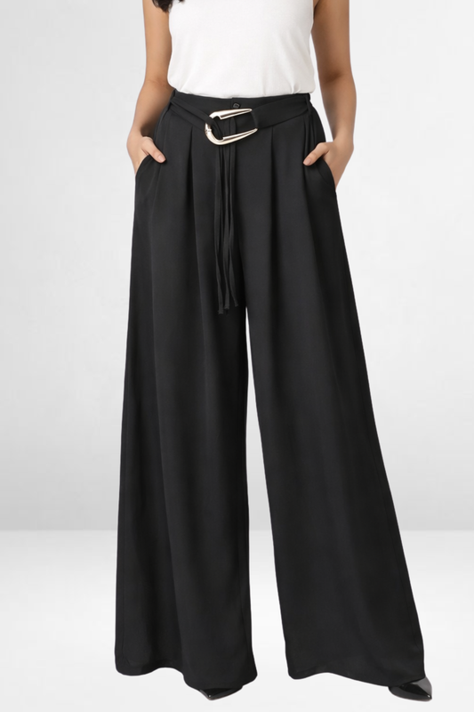 Statement Belt Trousers