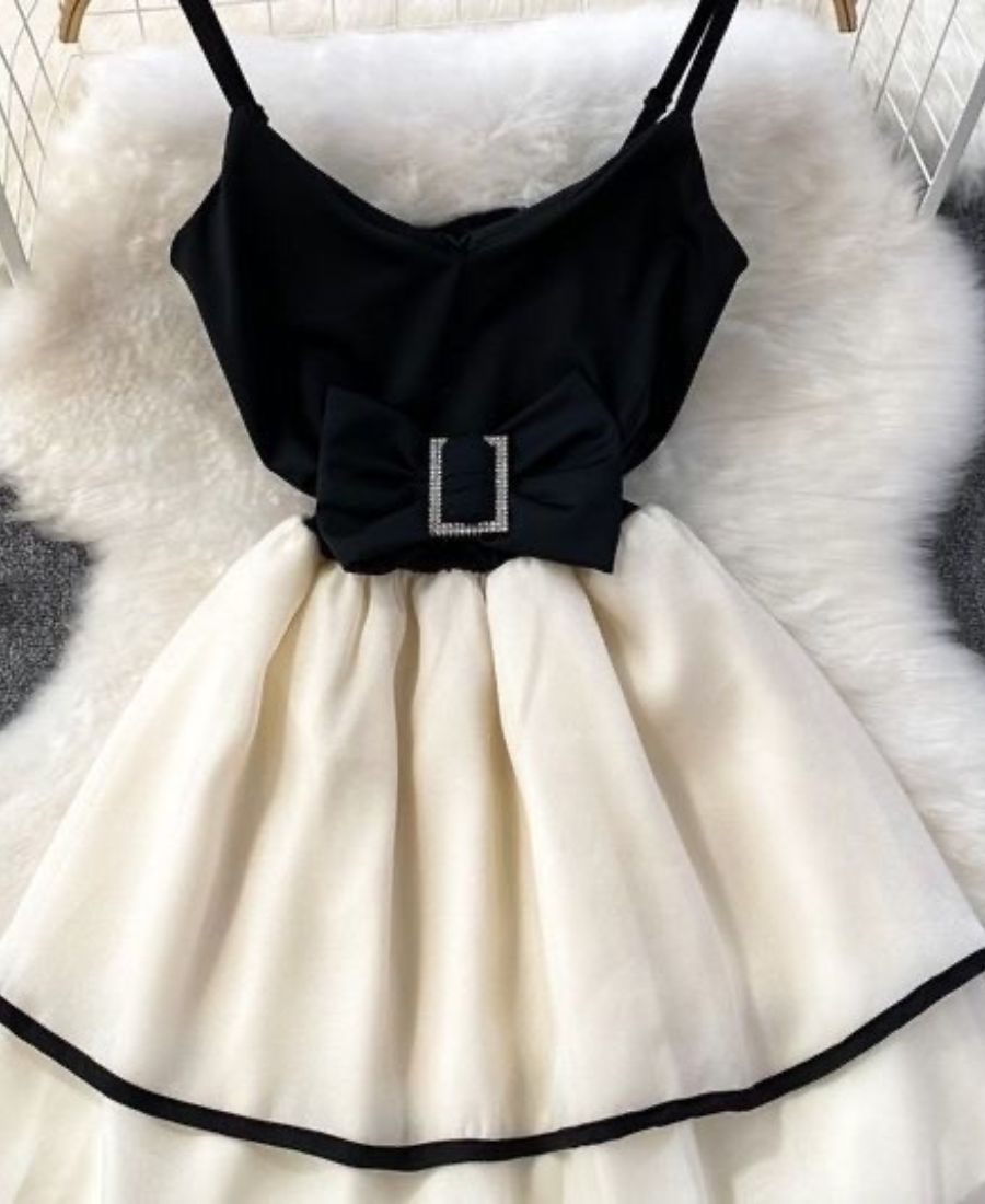 Spaghetti Strap Short Party Dress