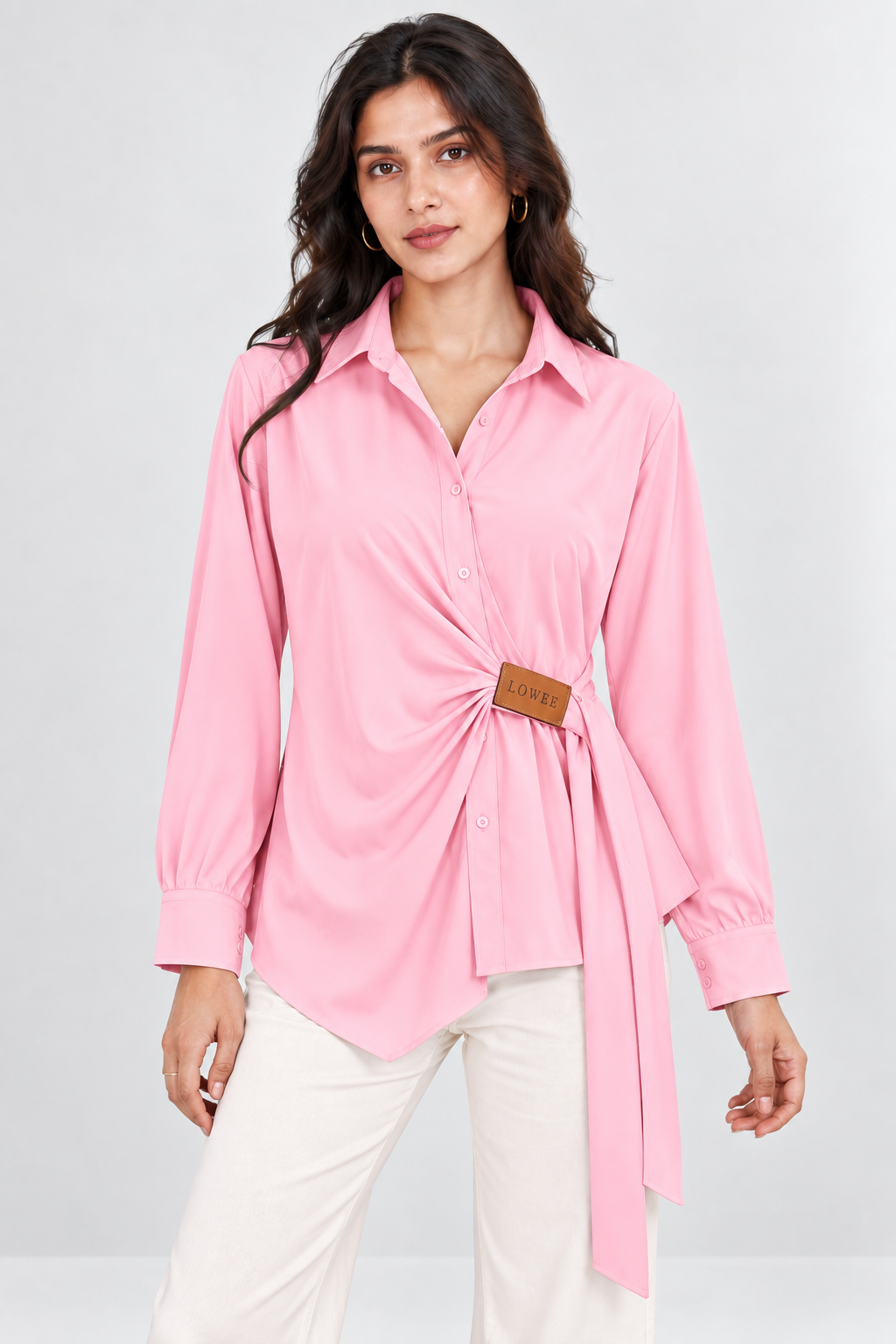 Tie-Waist Shirt