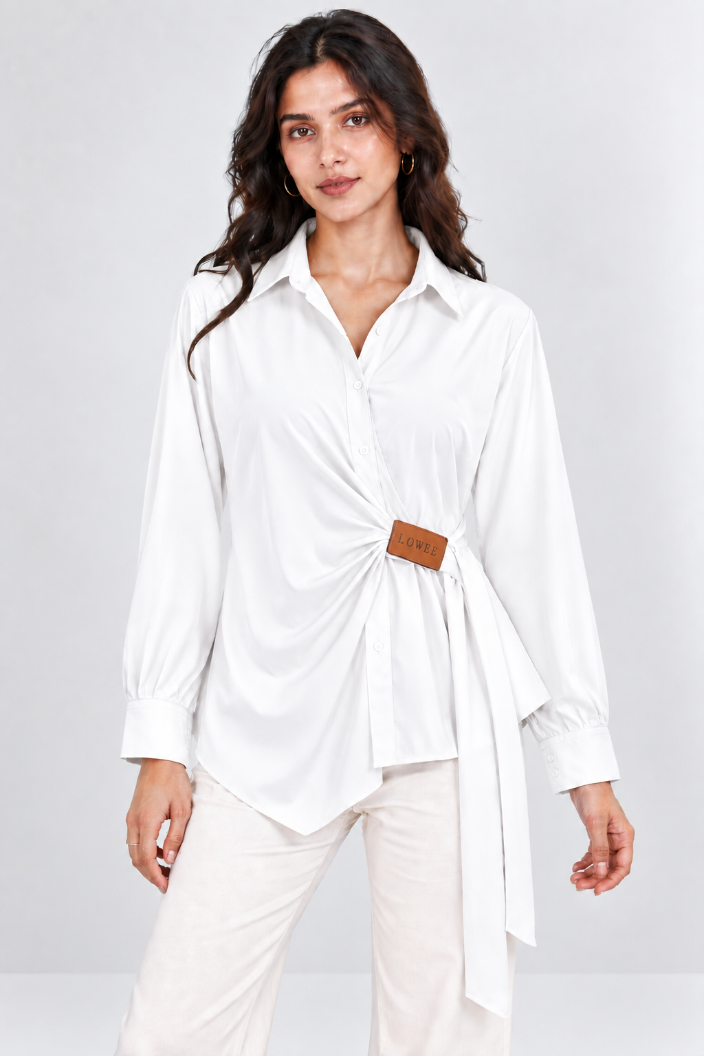 Tie-Waist Shirt