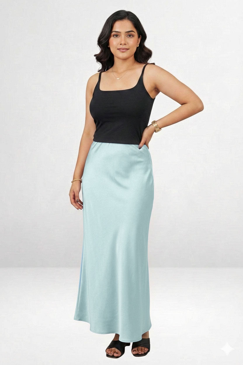 Mermaid Satin Skirt